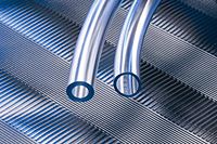 Tubo de PVC transparente